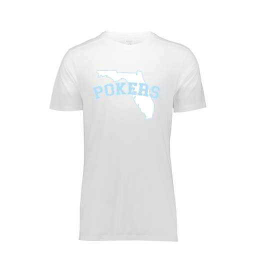 [FTSCUBWH-AS-LOGO1] Decker Men's Tri-Blend T-Shirt - Short Sleeve (Adult S, White, Logo 1)