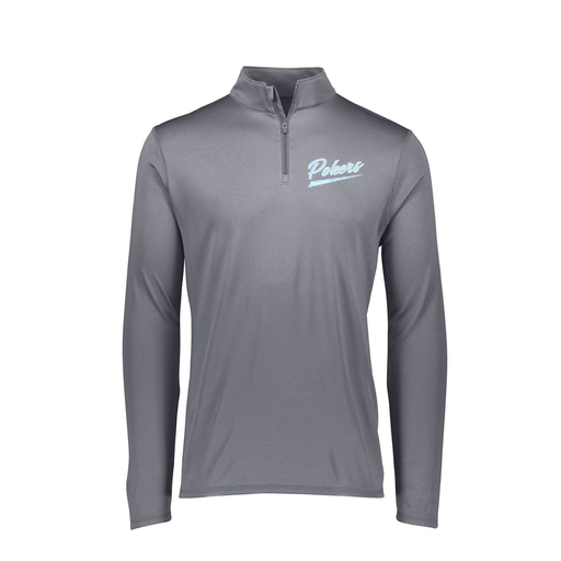 [FTLQFLGY-FAXS-LOGO2] Decker Women's Flex-Lite 1/4 Zip Shirt (Female Adult XS, Gray, Logo 2)
