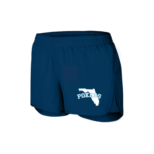 [2430.065.XS-LOGO1] Women's Performance Shorts (Female Adult XS, Navy, Logo 1)