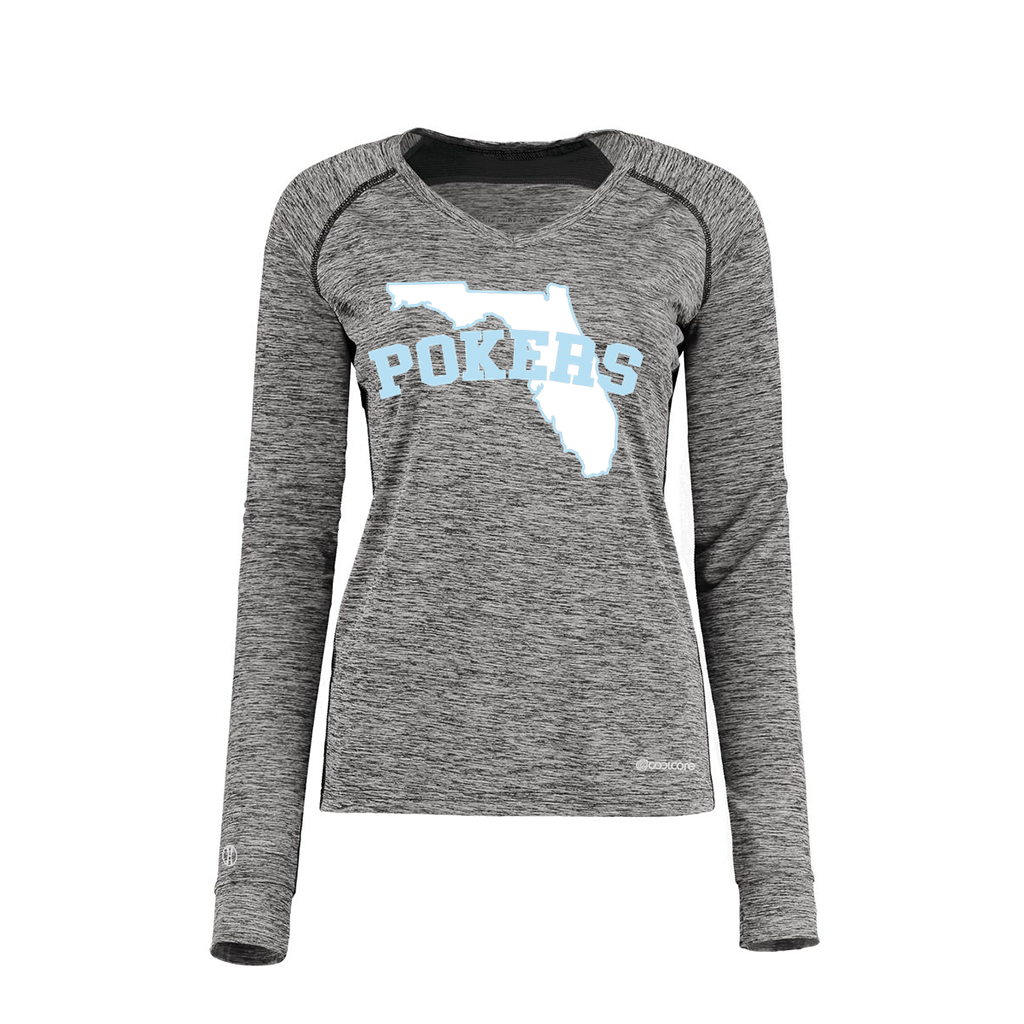 Ladies Electric Long Sleeve Shirt