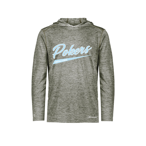 [FOLHCGGY-AS-LOGO2] Decker Men's Charge Hoodie (Adult S, Gray, Logo 2)