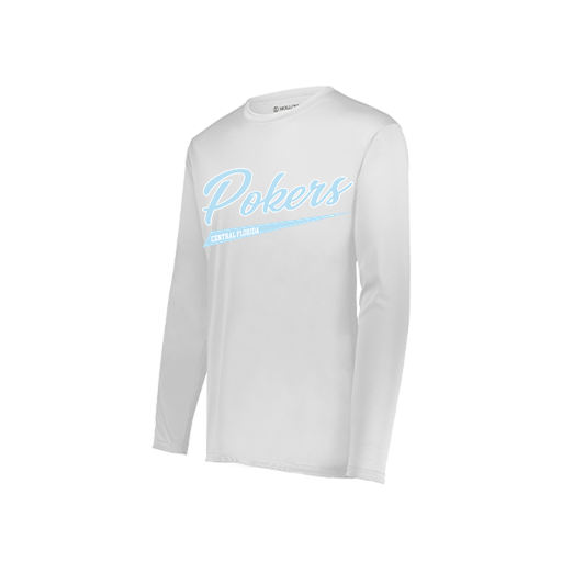 [222822.005.XS-LOGO2] Men's LS Smooth Sport Shirt (Adult XS, White, Logo 2)